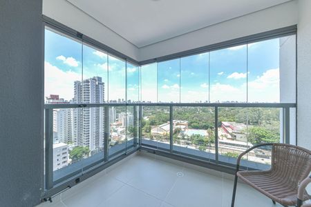 Varanda de apartamento para alugar com 2 quartos, 64m² em Santo Amaro, São Paulo