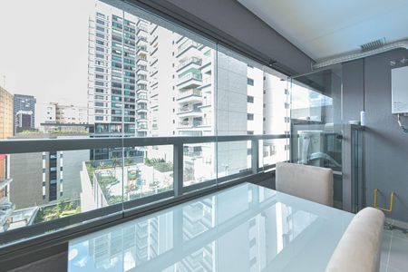 Studio para alugar com 32m², 1 quarto e sem vagaVaranda