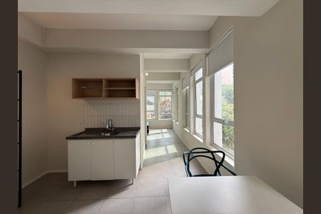 Studio de kitnet/studio para alugar com 1 quarto, 30m² em República, São Paulo