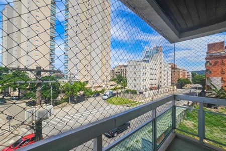 varanda  de apartamento para alugar com 2 quartos, 64m² em Parque Enseada, Guarujá