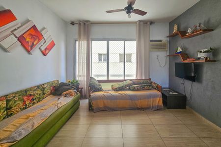 Sala de apartamento para alugar com 2 quartos, 64m² em Parque Enseada, Guarujá