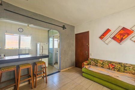Sala de apartamento para alugar com 2 quartos, 64m² em Parque Enseada, Guarujá