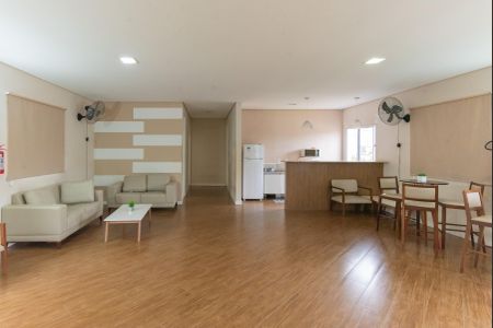 Apartamento para alugar com 45m², 2 quartos e 1 vagaÁrea comum - Salão de festas