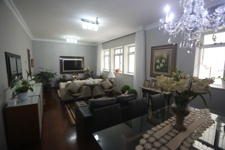 Sala de apartamento à venda com 3 quartos, 120m² em Cidade Jardim, Belo Horizonte