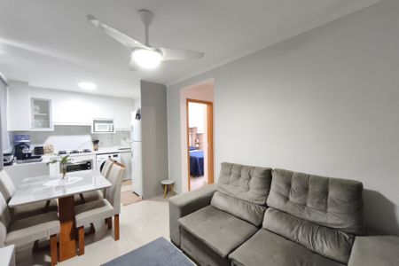 Sala de apartamento à venda com 2 quartos, 44m² em Jardim Capivari, Campinas