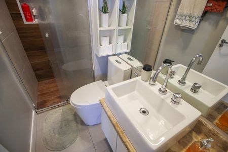 Apartamento à venda com 55m², 2 quartos e 1 vagaBanheiro