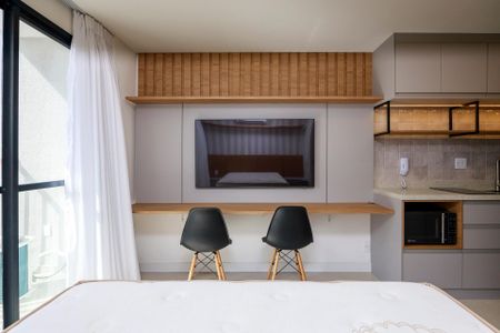 Studio para alugar com 25m², 1 quarto e sem vaga Studio para alugar com 25m², 1 quarto e sem vagaStudio