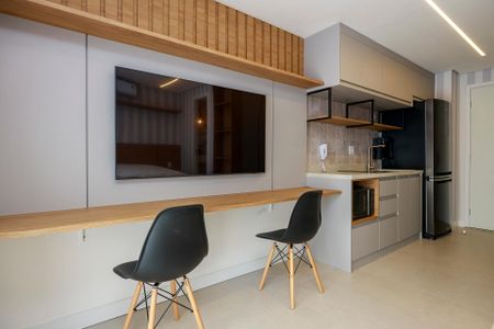 Studio de kitnet/studio para alugar com 1 quarto, 25m² em Jardim das Acacias, São Paulo