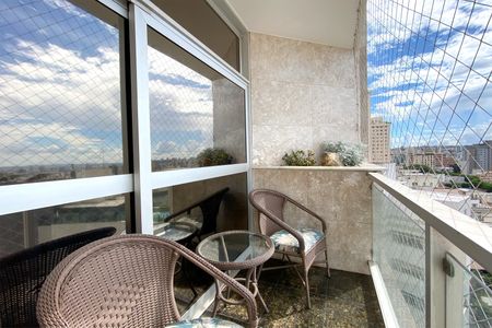 Varanda da Sala de apartamento à venda com 4 quartos, 281m² em Anchieta, Belo Horizonte