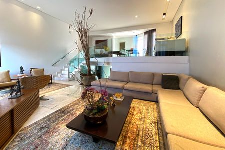 Sala de apartamento à venda com 4 quartos, 281m² em Anchieta, Belo Horizonte