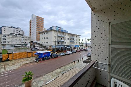 Sacada  de apartamento para alugar com 1 quarto, 35m² em Cidade Ocian, Praia Grande