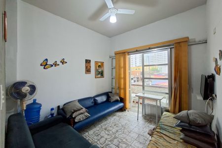 Sala  de apartamento para alugar com 1 quarto, 35m² em Cidade Ocian, Praia Grande