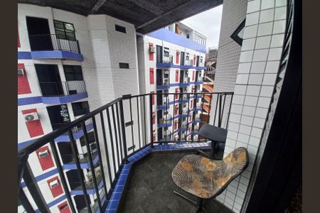 Sacada de apartamento para alugar com 1 quarto, 36m² em Centro, São Vicente