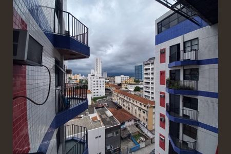 Sacada de apartamento para alugar com 1 quarto, 36m² em Centro, São Vicente