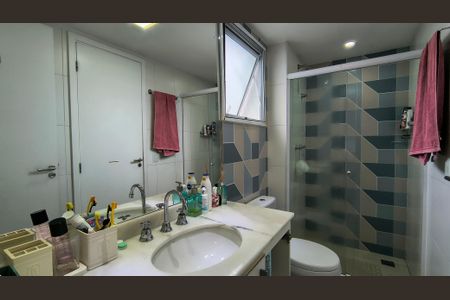 Apartamento para alugar com 109m², 3 quartos e 2 vagas Apartamento para alugar com 109m², 3 quartos e 2 vagasBanheiro da Suíte 2 e 3