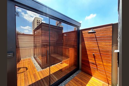 Apartamento para alugar com 107m², 2 quartos e 2 vagas Apartamento para alugar com 107m², 2 quartos e 2 vagassauna 1