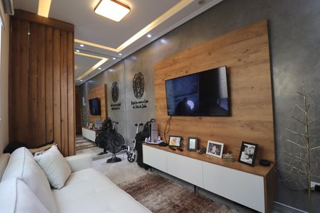 Sala de apartamento à venda com 2 quartos, 96m² em Parque Capuava, Santo André