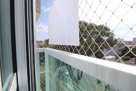 Varanda Quarto 1  de apartamento à venda com 2 quartos, 96m² em Parque Capuava, Santo André