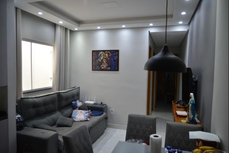 Sala de apartamento à venda com 2 quartos, 112m² em Jardim Cristiane, Santo André