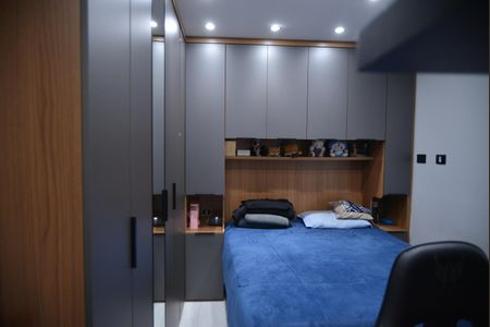 Quarto Suíte de apartamento à venda com 2 quartos, 112m² em Jardim Cristiane, Santo André