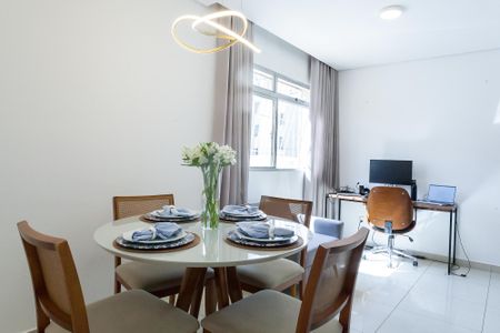 Sala de Jantar de apartamento à venda com 2 quartos, 65m² em Anchieta, Belo Horizonte