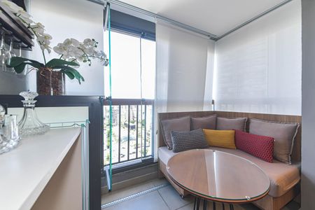 Studio à venda com 29m², 1 quarto e sem vagaVaranda