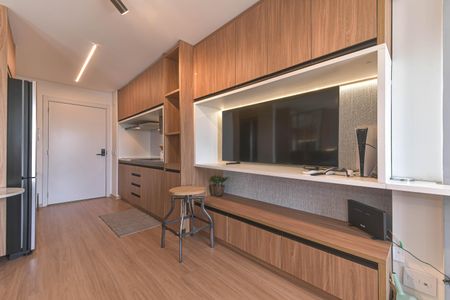 Studio à venda com 29m², 1 quarto e sem vagaSala