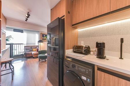 Studio à venda com 29m², 1 quarto e sem vagaCozinha