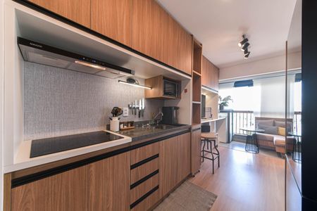 Studio à venda com 29m², 1 quarto e sem vagaCozinha