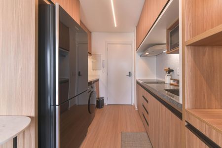 Studio à venda com 29m², 1 quarto e sem vagaCozinha