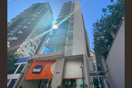 Studio para alugar com 26m², 1 quarto e sem vaga Studio para alugar com 26m², 1 quarto e sem vagaFachada