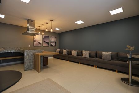 Apartamento para alugar com 38m², 2 quartos e 1 vaga Apartamento para alugar com 38m², 2 quartos e 1 vagaÁrea comum - Espaço gourmet