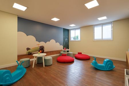 Apartamento para alugar com 38m², 2 quartos e 1 vaga Apartamento para alugar com 38m², 2 quartos e 1 vagaÁrea comum - Brinquedoteca