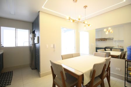 Sala de Jantar de casa de condomínio à venda com 3 quartos, 144m² em Jardim Maria Duarte, São Paulo