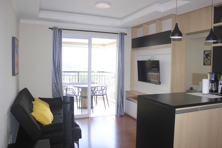 Sala de apartamento para alugar com 1 quarto, 40m² em Jardim Flor da Montanha, Guarulhos