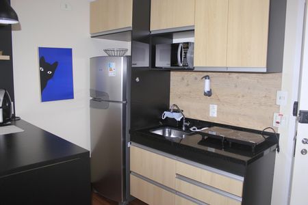 Cozinha  de apartamento para alugar com 1 quarto, 40m² em Jardim Flor da Montanha, Guarulhos