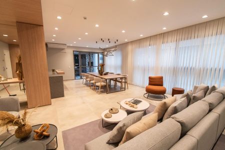 Apartamento para alugar com 31m², 1 quarto e sem vagaÁrea comum - Salão de festas