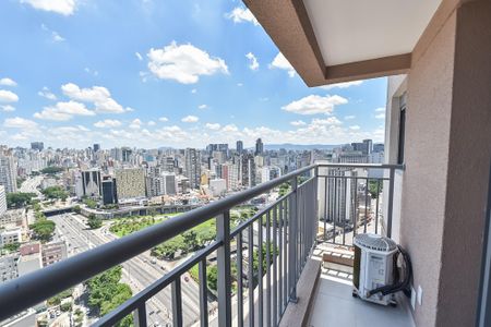 Varanda de apartamento para alugar com 1 quarto, 31m² em Liberdade, São Paulo
