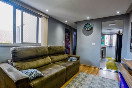 Sala de apartamento à venda com 2 quartos, 55m² em Jardim Alvorada, Santo André