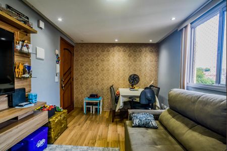 Sala de apartamento à venda com 2 quartos, 55m² em Jardim Alvorada, Santo André