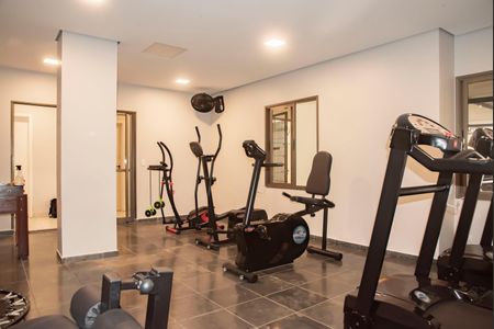 Apartamento à venda com 74m², 3 quartos e 2 vagasÁrea comum - Academia