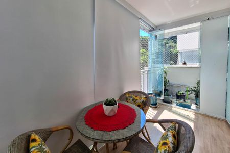 Varanda da Sala de apartamento à venda com 2 quartos, 83m² em Santa Rosa, Niterói