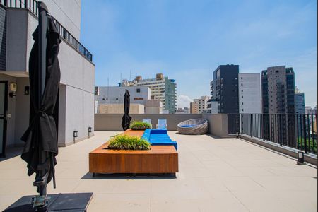 Studio para alugar com 24m², 1 quarto e sem vaga Studio para alugar com 24m², 1 quarto e sem vagaÁrea comum - Terraço