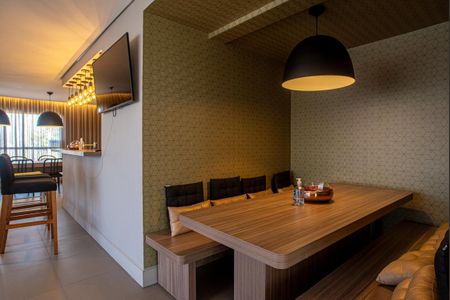 Studio para alugar com 24m², 1 quarto e sem vaga Studio para alugar com 24m², 1 quarto e sem vagaÁrea comum - Salão Gourmet