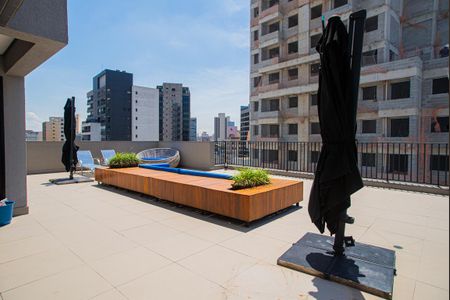 Studio para alugar com 24m², 1 quarto e sem vaga Studio para alugar com 24m², 1 quarto e sem vagaÁrea comum - Terraço