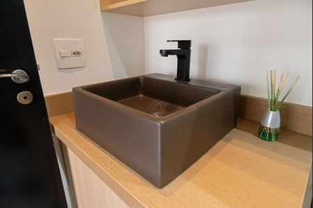 Studio para alugar com 24m², 1 quarto e sem vaga Studio para alugar com 24m², 1 quarto e sem vagaBanheiro