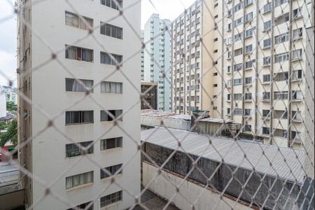 Vista do Quarto de kitnet/studio à venda com 1 quarto, 24m² em Bela Vista, São Paulo