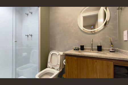 Banheiro de apartamento para alugar com 1 quarto, 31m² em Vila Mariana, São Paulo