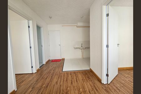 Sala/Cozinha de apartamento para alugar com 2 quartos, 32m² em Jardim Caravelas, São Paulo