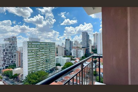 Varanda de kitnet/studio à venda com 1 quarto, 27m² em Pinheiros, São Paulo